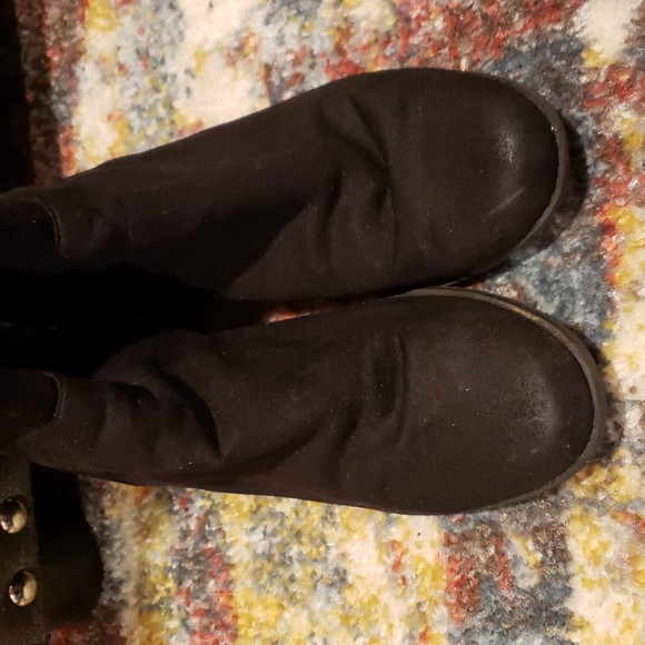 Deflex Comfort Straight Black Boots, 6.5 - Picture 3 of 9
